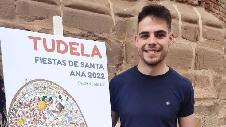 Entrevista con Javier Larreta, ganador cartel Fiestas Tudela (23/05/2022)