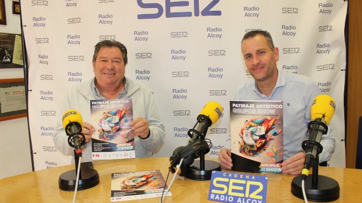 Vicent Martí y Alberto Belda, en SER Deportivos Alcoy para desgranar todos los detalles del Campeonato de España de patinaje Grupo Show que se disputará en Alcoy (03/04/2024)