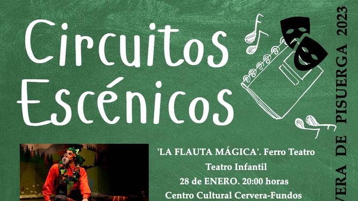 Cervera de Pisuerga acogerá cinco actuaciones a través del programa &#039;Circuitos Escénicos&#039;
