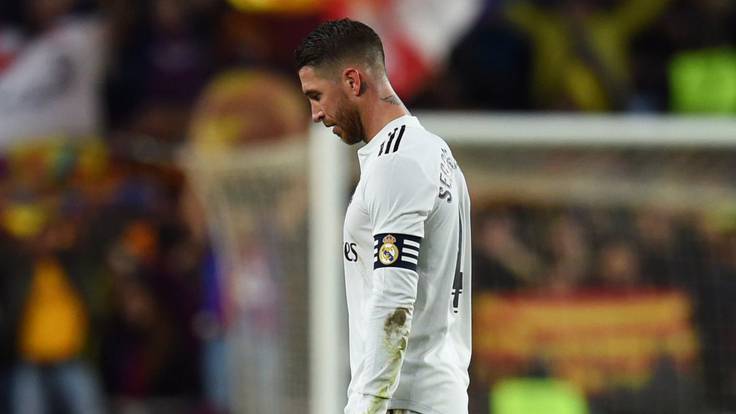 El Real Madrid frena una pitada de la Grada de Animación contra Sergio Ramos