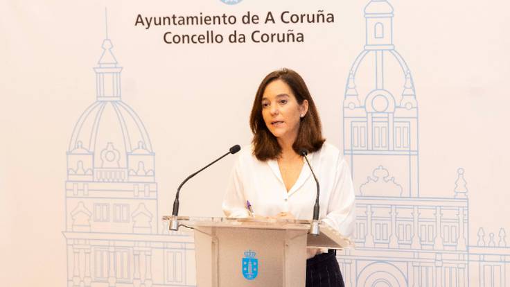 Inés Rey: &quot;No soy la azafata del telecupón, soy la alcadesa de A Coruña&quot;