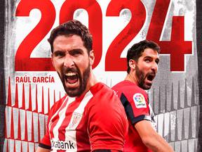 Raúl García perseguirá en el Athletic el récord de Zubizarreta y Joaquín: tiene que jugar 33 partidos de Liga