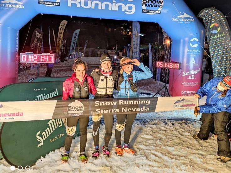 Renunciar herida Bloquear Virginia Pérez Mesonero, una alcarreña, primera Campeona del Mundo de la  historia del Snowrunning | Deportes | Cadena SER