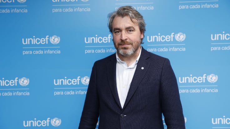 Ignacio Calviño, pte Unicef Asturias, en la SER