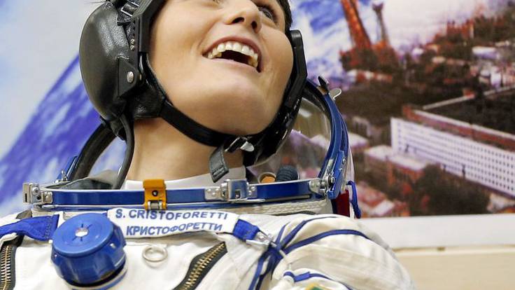 La primera astronauta italiana se lleva su cafetera expreso al espacio