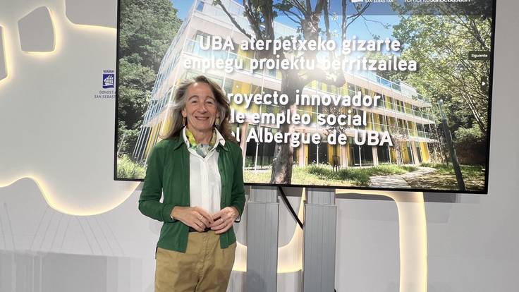 Marisol Garmendia explica en qué consiste la transformación del albergue de Uba