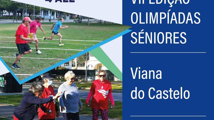 Sección de historias del Miño de Hilaria Dantas sobre las VII Olimpiadas Sénior en Viana do Castelo