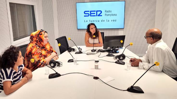 Niños y niñas saharauis de verano en Navarra (02/08/2022)