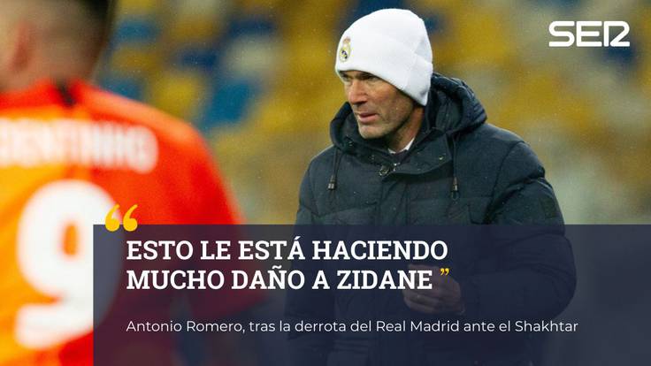 El Sanedrín analiza el crédito de Zidane en el Real Madrid tras la derrota ante el Shakhtar