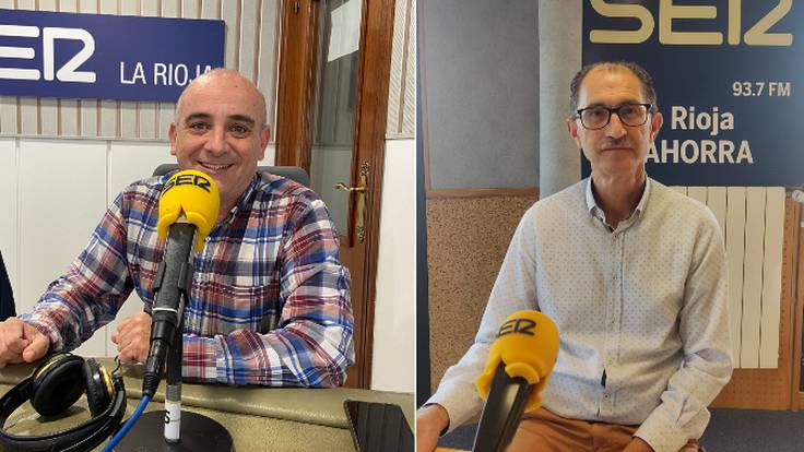 Entrevista con los presidentes de SD Logroñés y CD Calahorra, en SER Deportivos La Rioja (07/10/2022)