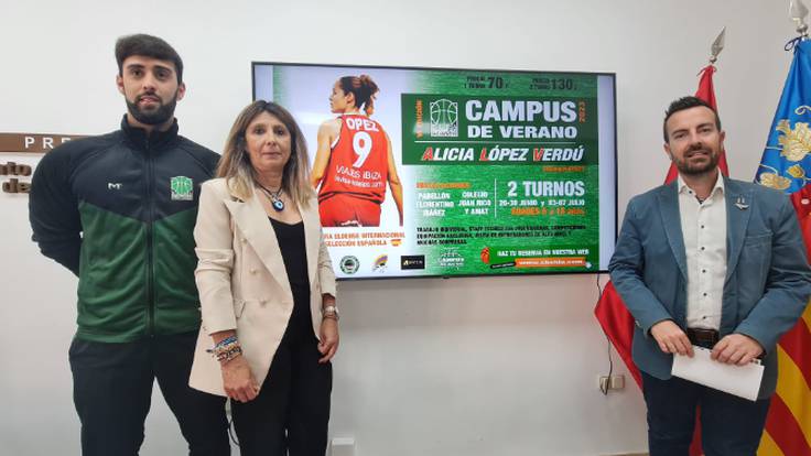 Javi Vigueras, coordinador deportivo del C. B. Elda, habla sobre el VI Campus Alicia López