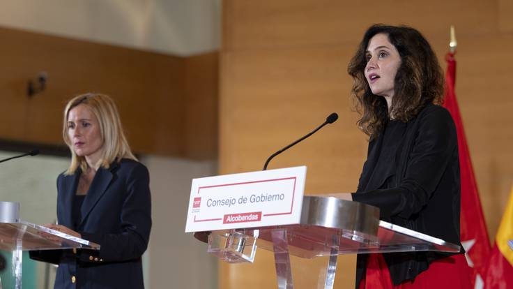 Isabel Díaz Ayuso, presidenta de la Comunidad de Madrid se ha comprometido a estudiar la apertura de un centro de salud mental en Alcobendas
