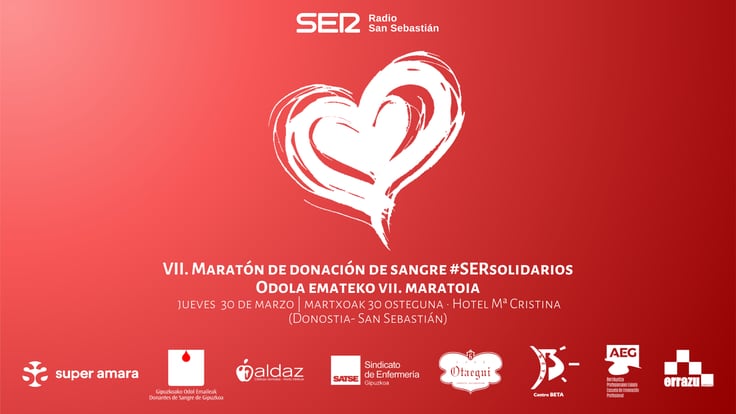 Especial &#039;Hoy por Hoy San Sebastián&#039;: Maratón donantes de sangre