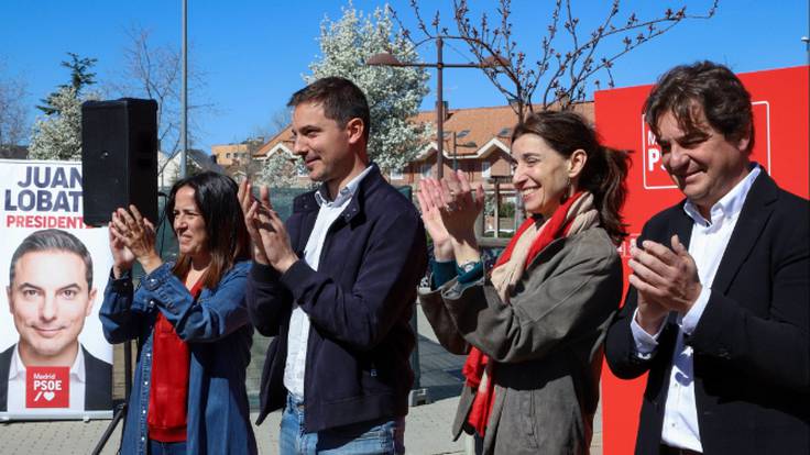 Pilar Llop, ministra de Justicia, y el alcalde de Fuenlabrada, Javier Ayala, participan en las Jornadas Municipales socialistas organizadas en Fuenlabrada.