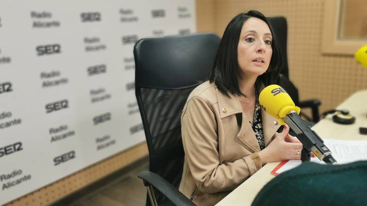 Rebeca Torró, consellera de Política Territorial, Obras Públicas y Movilidad, en Hoy por Hoy Alicante