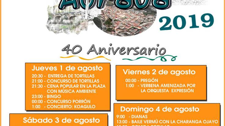 40 años de fiesta de la juventud en Adrada
