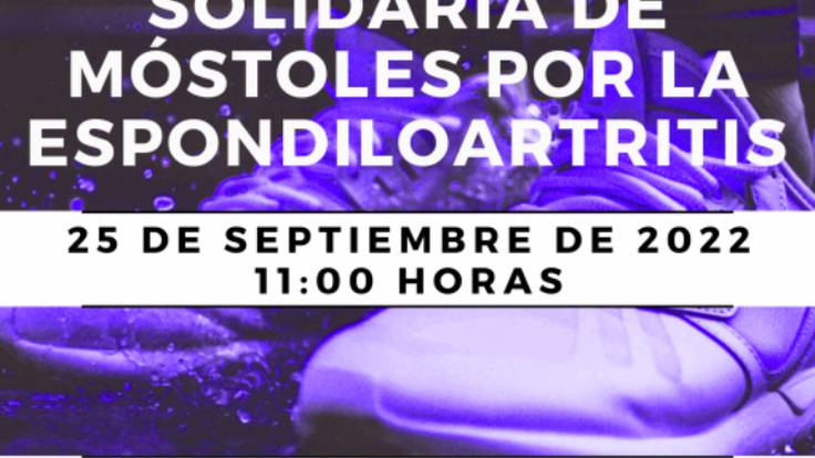 II Marcha solidaria en Móstoles por la espondiloartritis