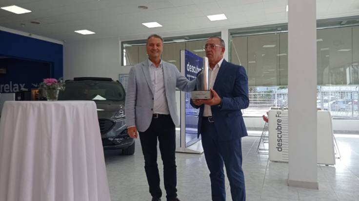 El concesionario oficial de Ford en Lorca, Auto Júpiter, recibe su undécimo Chairman’s Awards