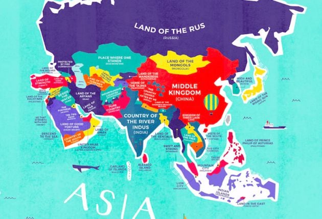 El significado de cada una de las naciones.