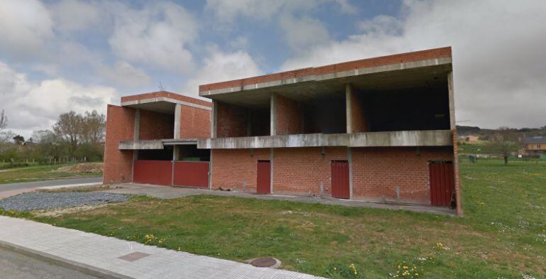 Primeras obras en la residencia de ancianos de Meira