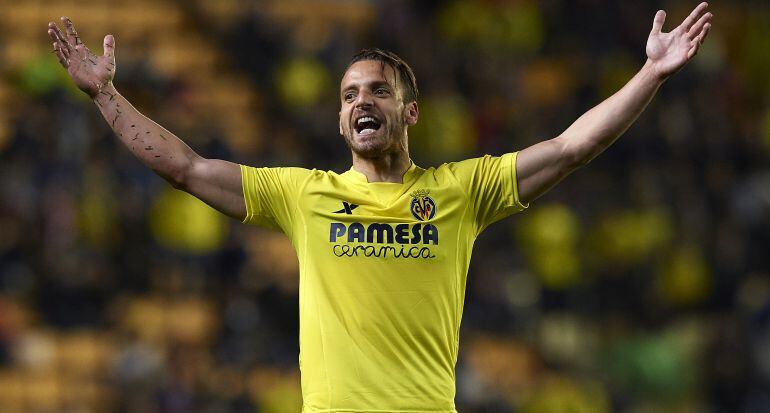 El delantero del Villarreal Roberto Soldado.