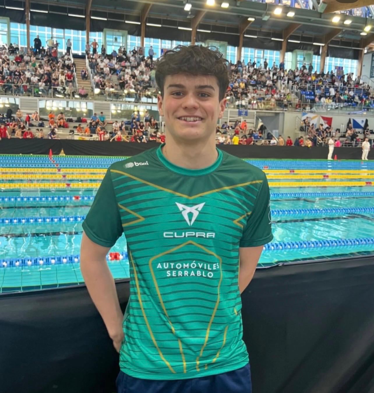 Lucas Lacasta, nadador de Zoiti 89 -Jaca