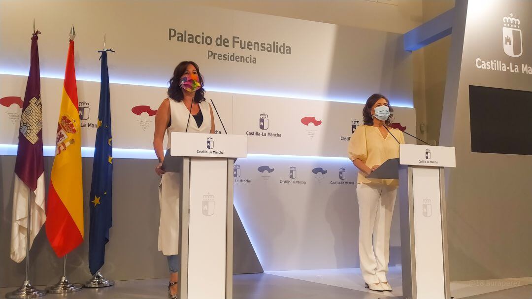 Blanca Fernández y Aurelia Sánchez han presentado los acuerdos aprobados en el Consejo de Gobierno