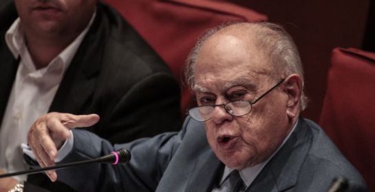 Jordi Pujol, en su última comparecencia en el Parlament de Catalunya, el pasado mes de setiembre