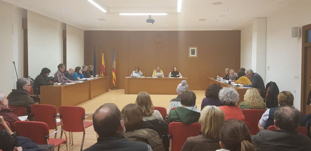 Sesión plenaria en Sax 