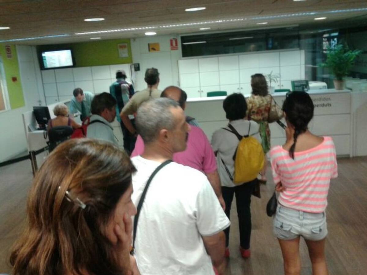 Sobrecàrrega de passatgers a l'AVE