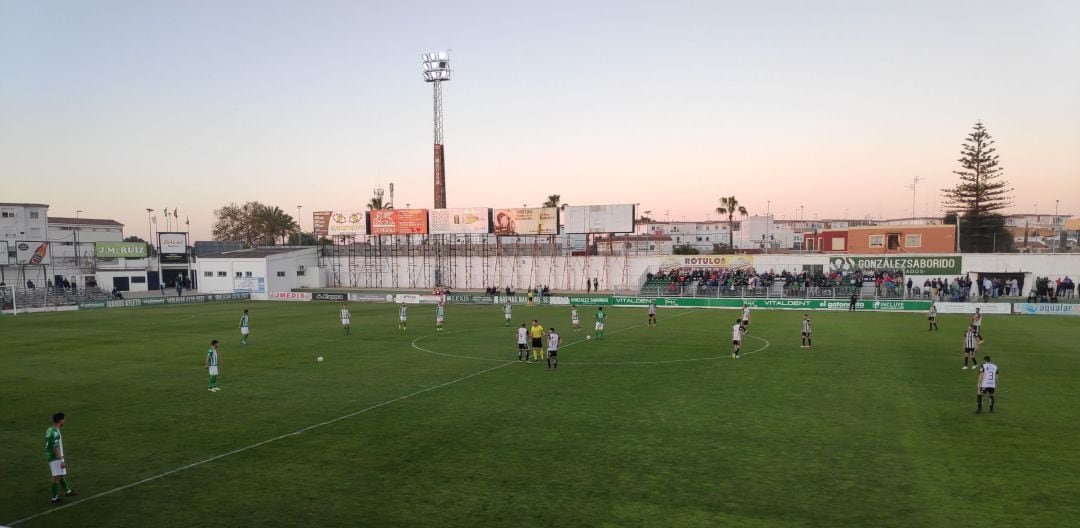 Imagen del partido disputado en El Palmar ante el líder