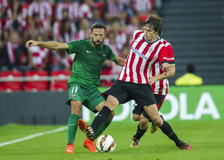 El jugador del Athletic Ander Iturraspe 