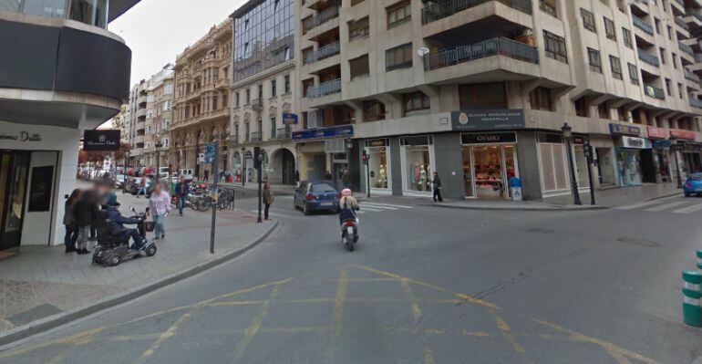 La calle TInte está hoy ocupada entre Tesifonte Gallego y Rosario