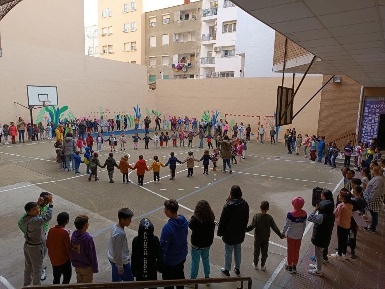 Patio del Colegio Emilio Moreno Calvete