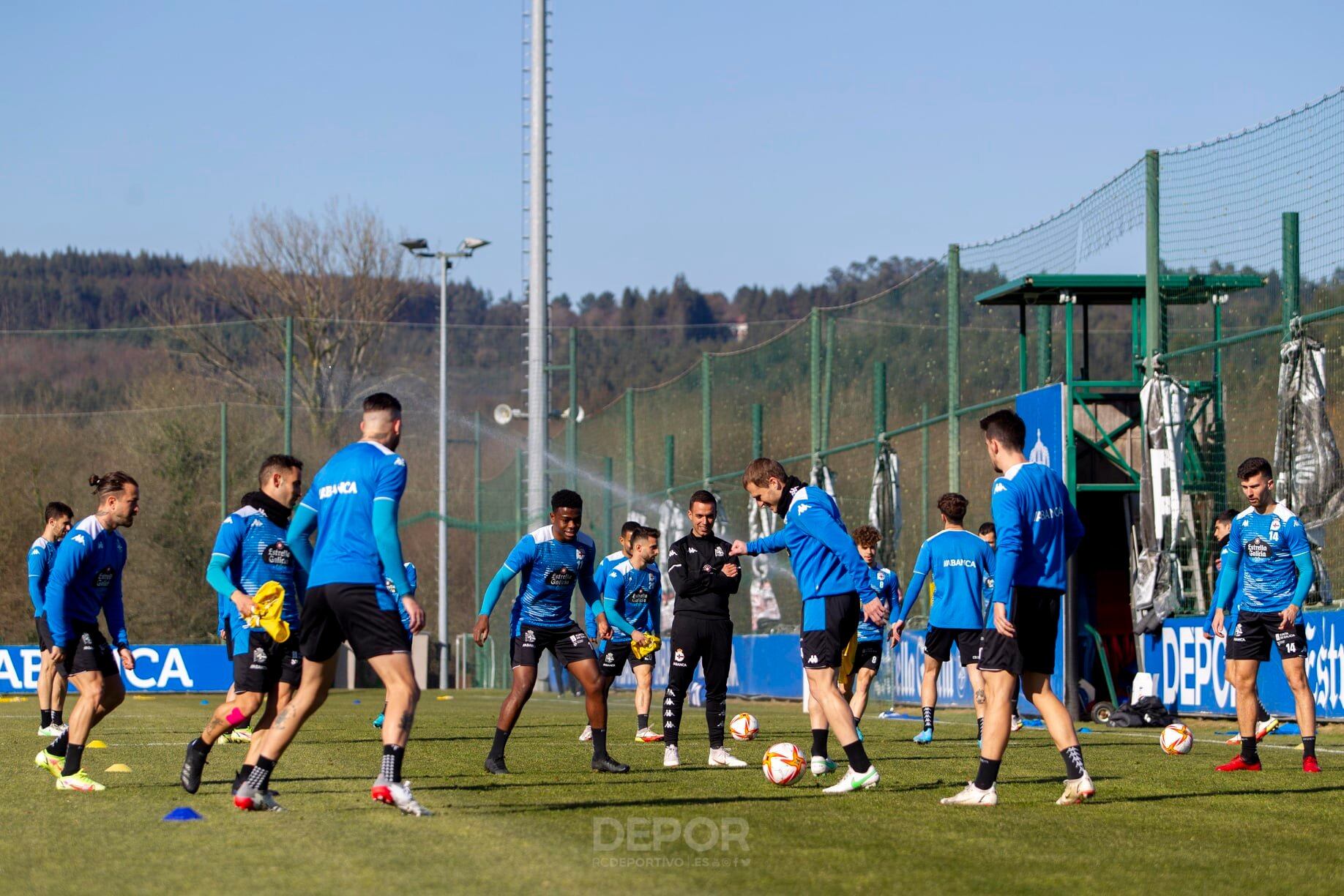 Entrenamiento del Deportivo