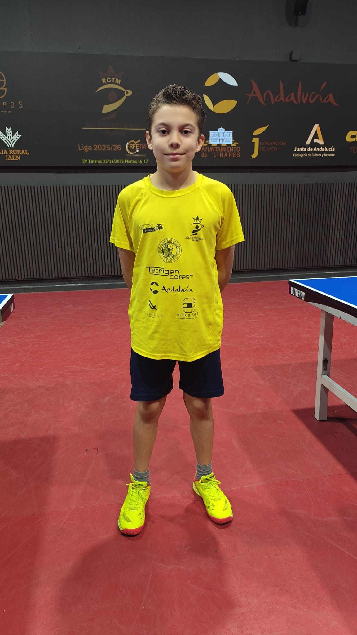 Antonio Ruiz, palista del RCTM Linares.