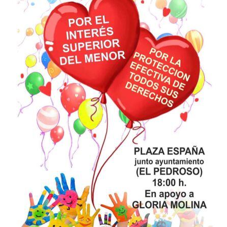 Cartel anunciador de la marcha.