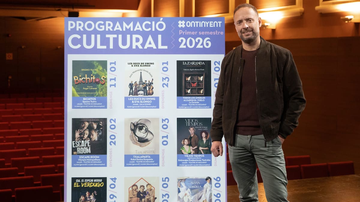 Ernesto Alterio y Lydia Bosch encabezan la programación cultural de Ontinyent para el primer semestre de 2026