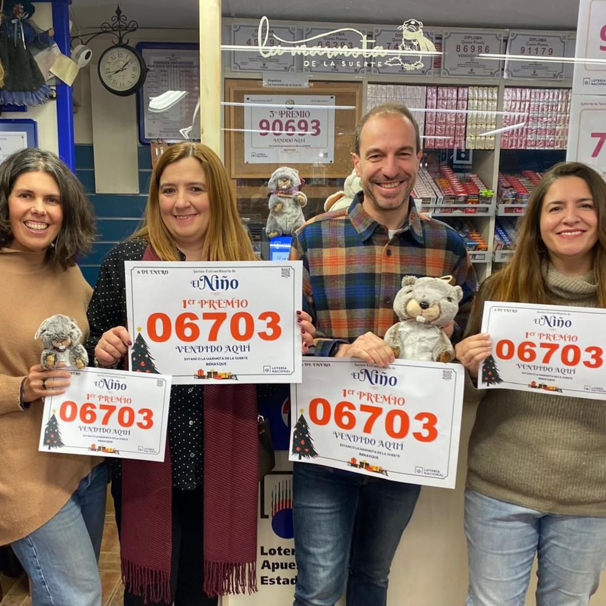 Sanlúcar y Jerez, dos de las ciudades agraciadas en un Sorteo de 'El Niño' muy repartido