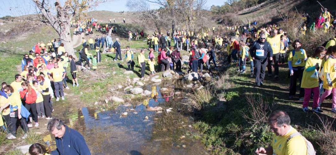 Carrera solidaria del año anterior