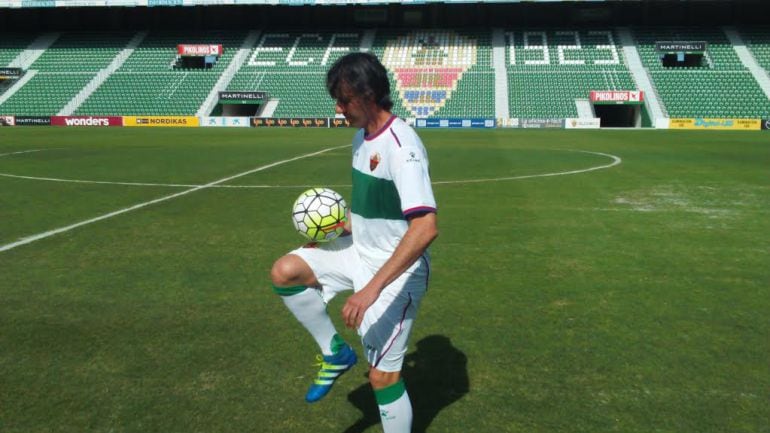 Segio Pelegrín será uno de los capitanes del Elche C.F. en su vuelta al Club