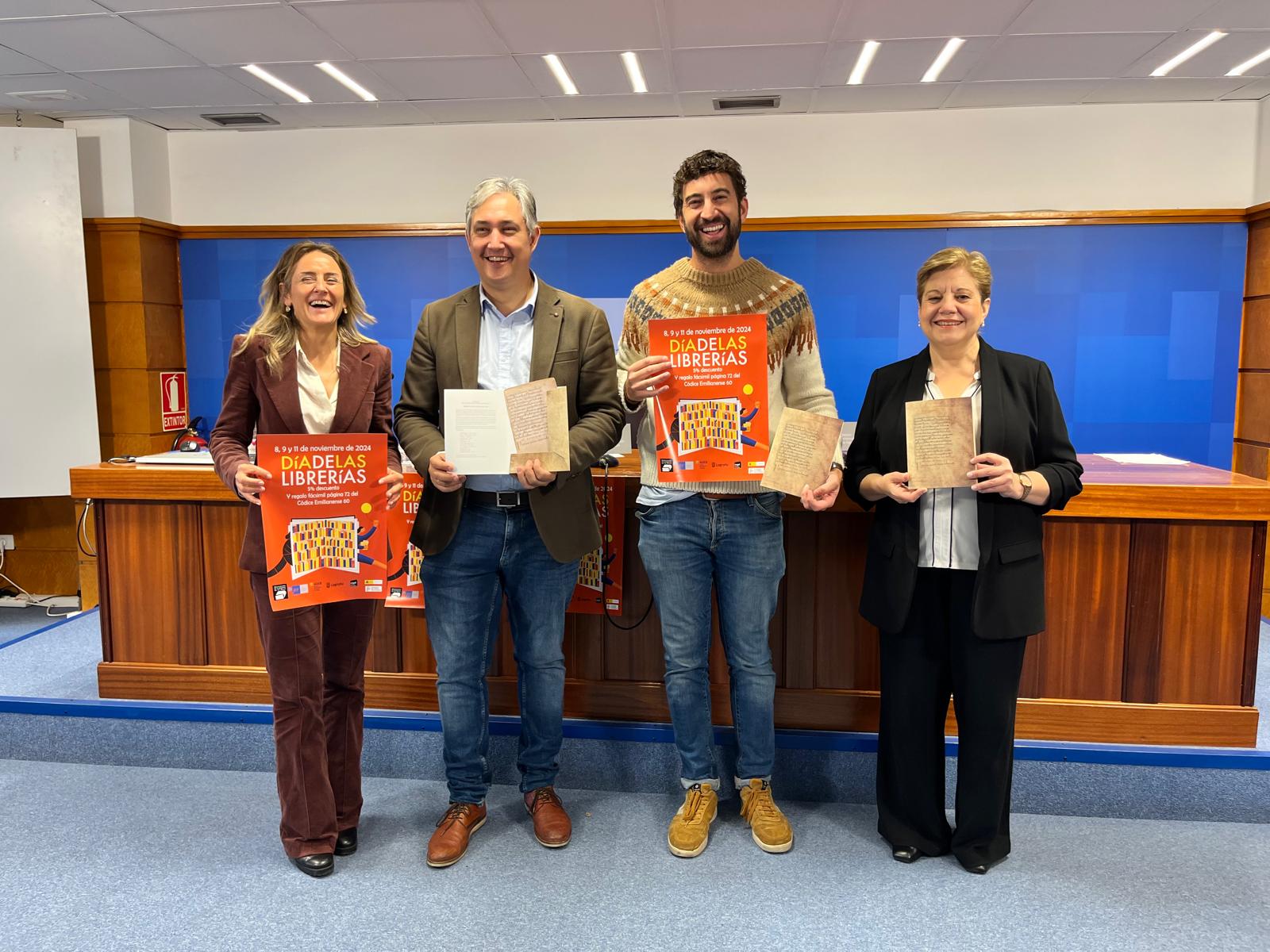 Presentación del Día de las Librerías en La Rioja