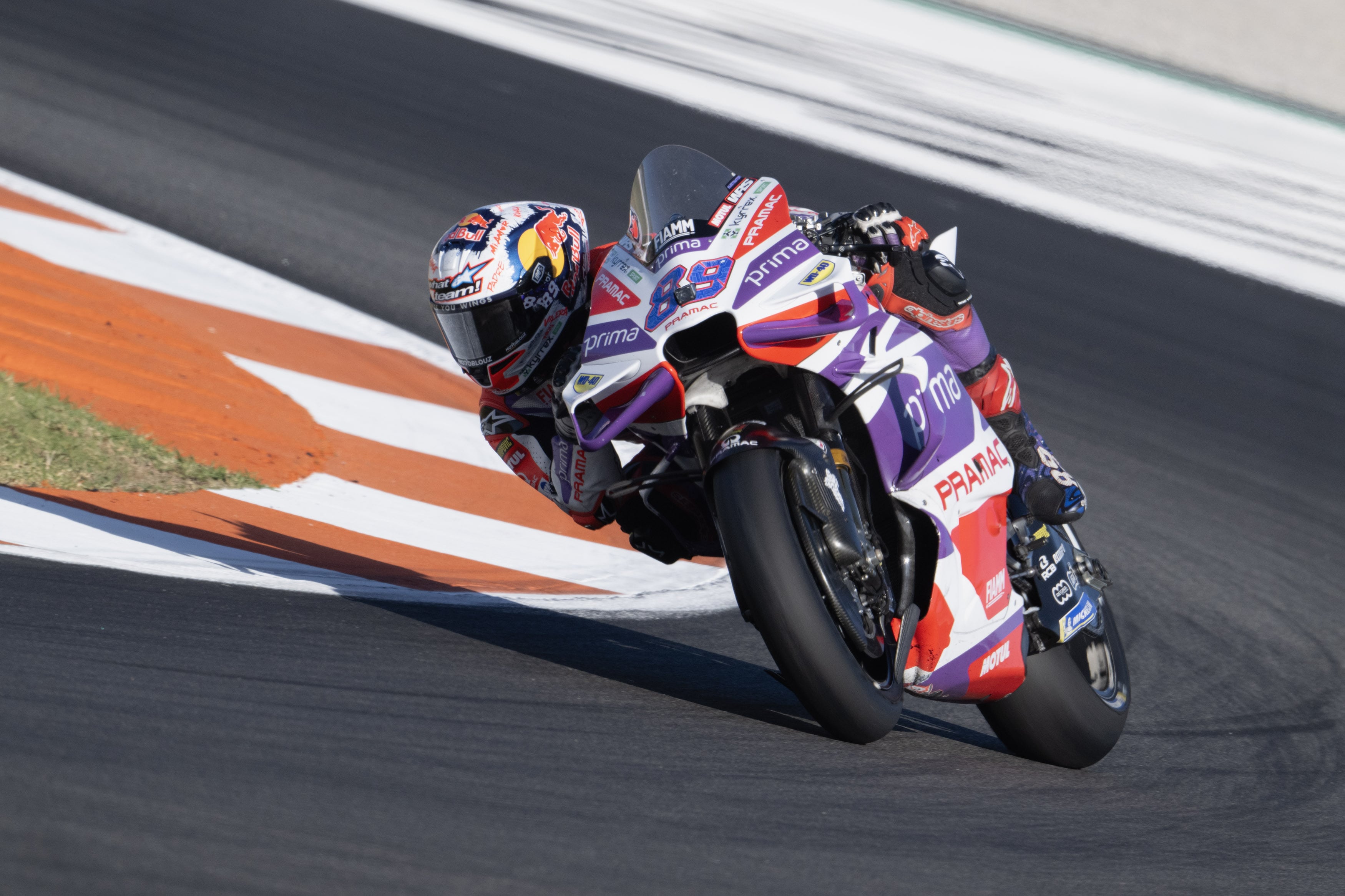 Jorge Martín, en el Gran Premio de Valencia.