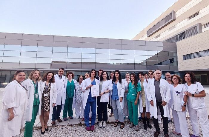 Profesionales del hospital de La Línea