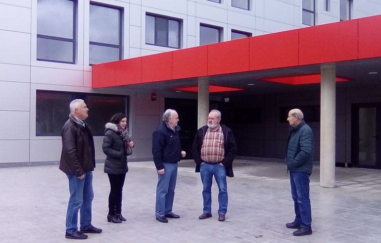 Manuel Martínez, en la residencia de Ribas de Sil