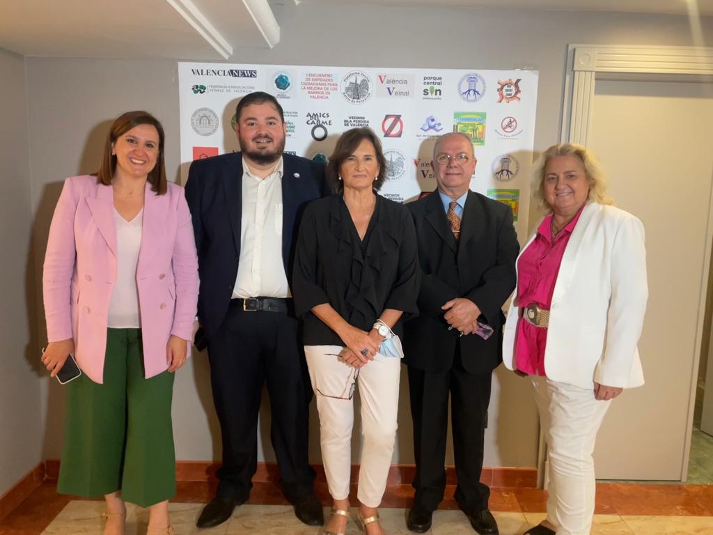 María José Catalá y José Tárrega, en un acto reciente