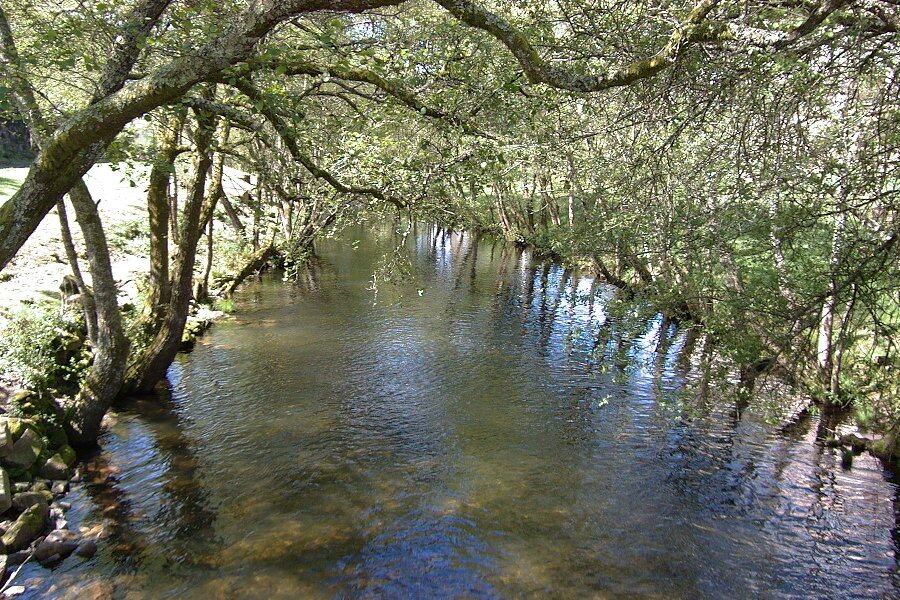 Foto de archivo del río Arenteiro