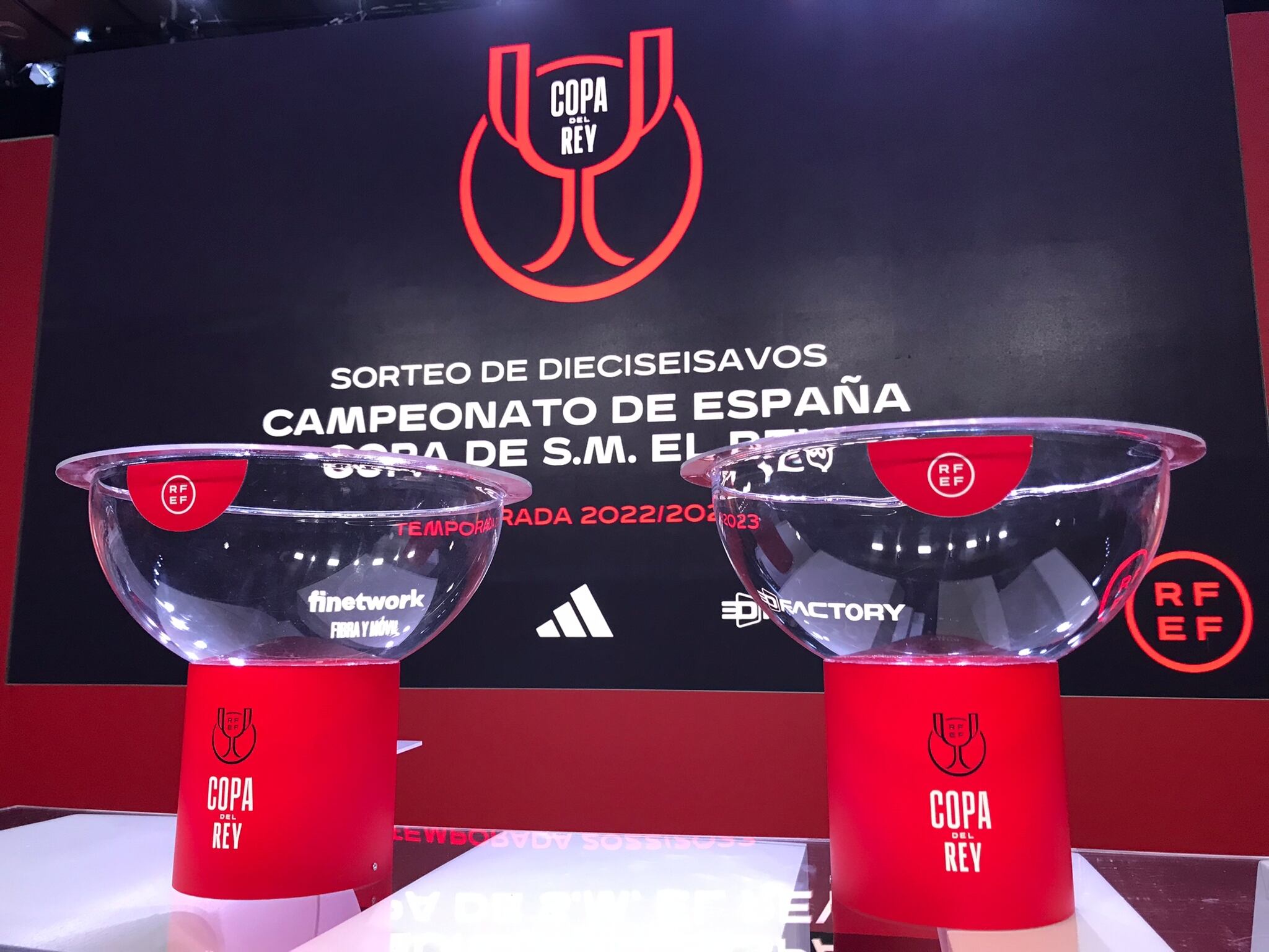 La sede de la RFEF ha acogido el sorteo de la tercera ronda de Copa