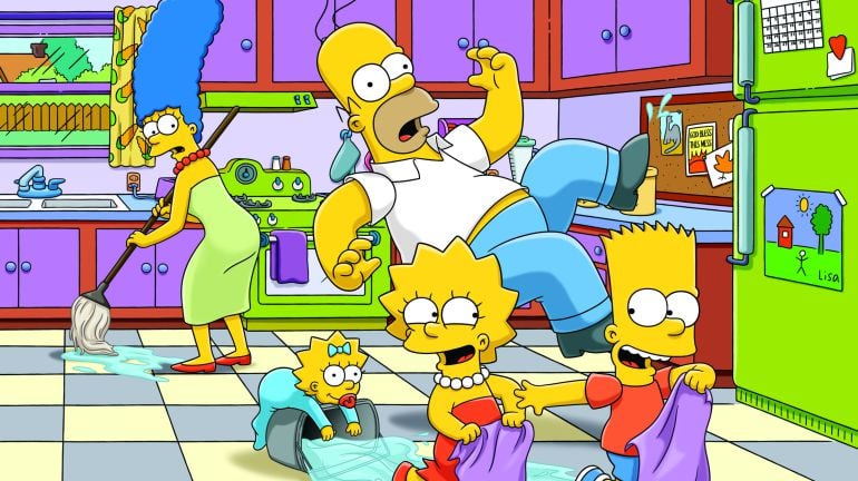 Los Simpsons ha sido seleccionada como mejor serie de la historia.