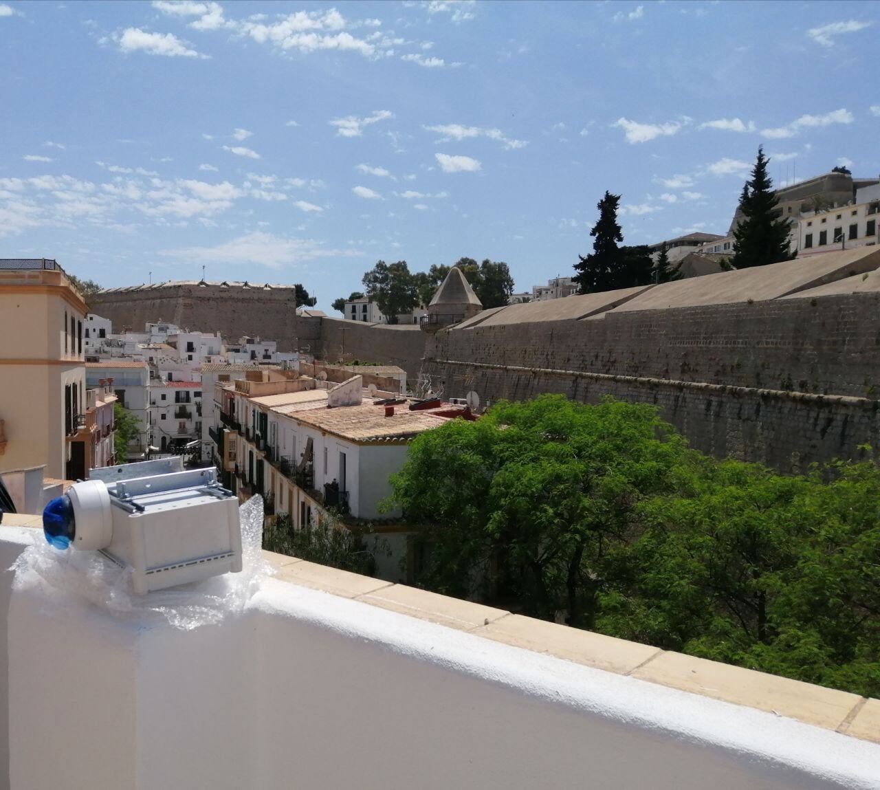 Imagen de una de las cámaras de seguridad